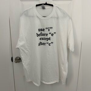 Grammar Police Novelty Tshirt, Sz 2XL